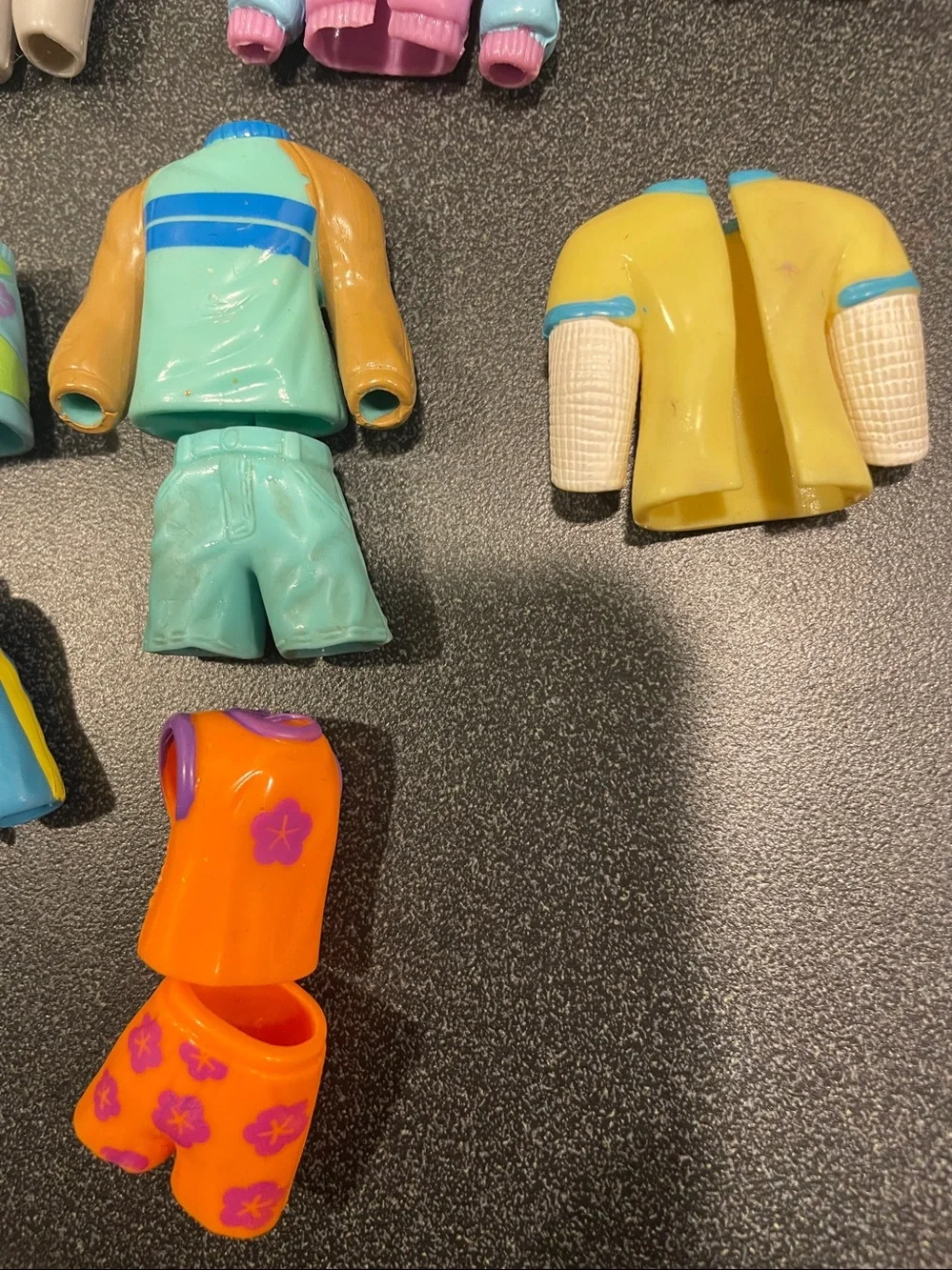 Polly Pocket Boy Dolls + Clothes